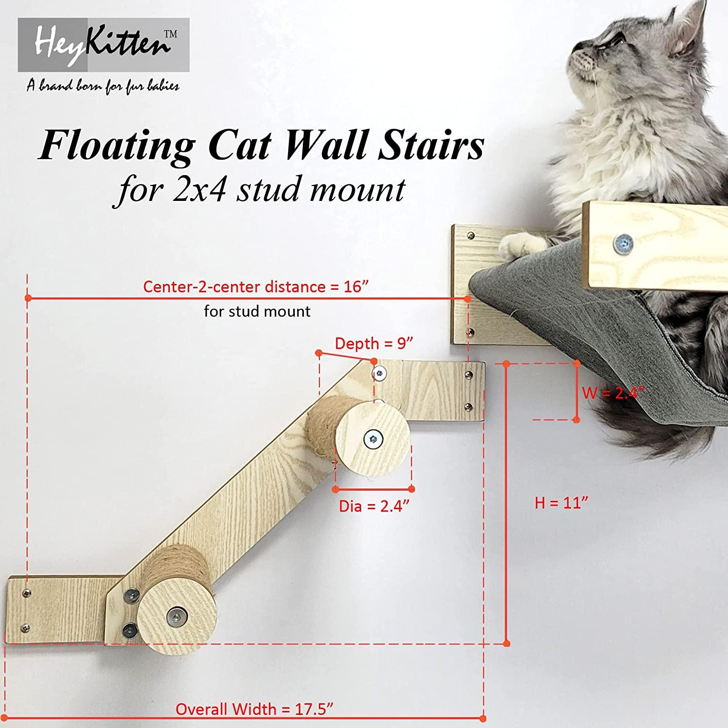 Floating cat stairs online