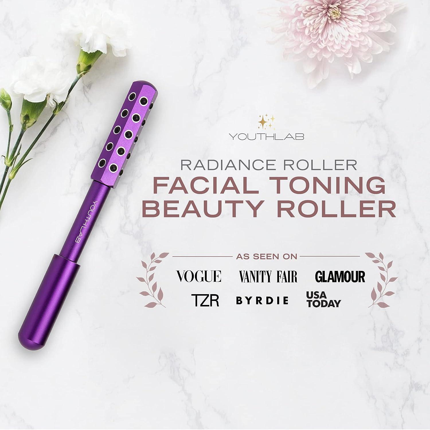 YOUTHLAB Radiance Roller Germanium Stone Face Massager Beauty Roller