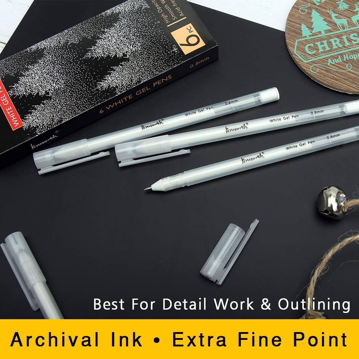 Pop Metallic Gel Pen, Fine Point Metallic Liquid Gel Pen for Adult Coloring  Books Drawing, Scrapbooking, Card Making, Assorted Color Inks,12-Pack :  : Home