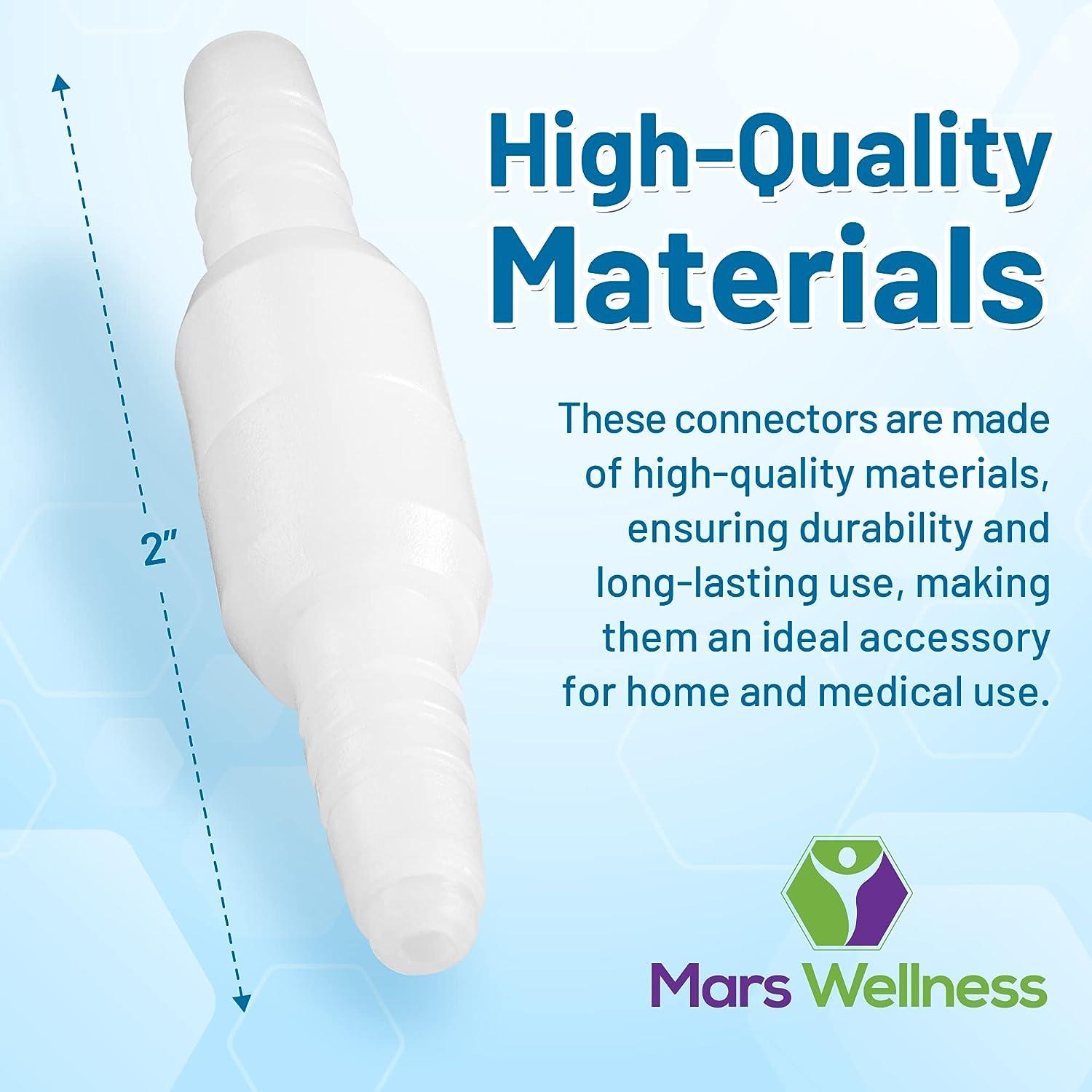 Swivel Oxygen Tubing Connectors 5 Pack Oxygen Therapy, Cannula