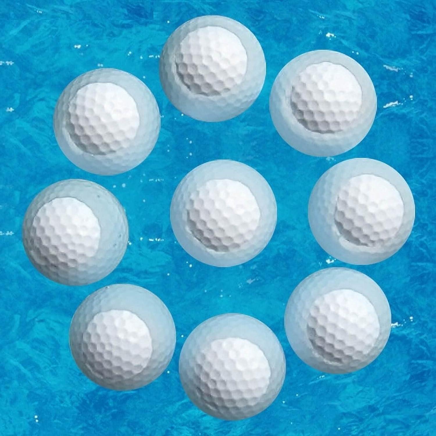 Floating Golf Balls for Water Practice Set of 10 Floaters for Pond or
