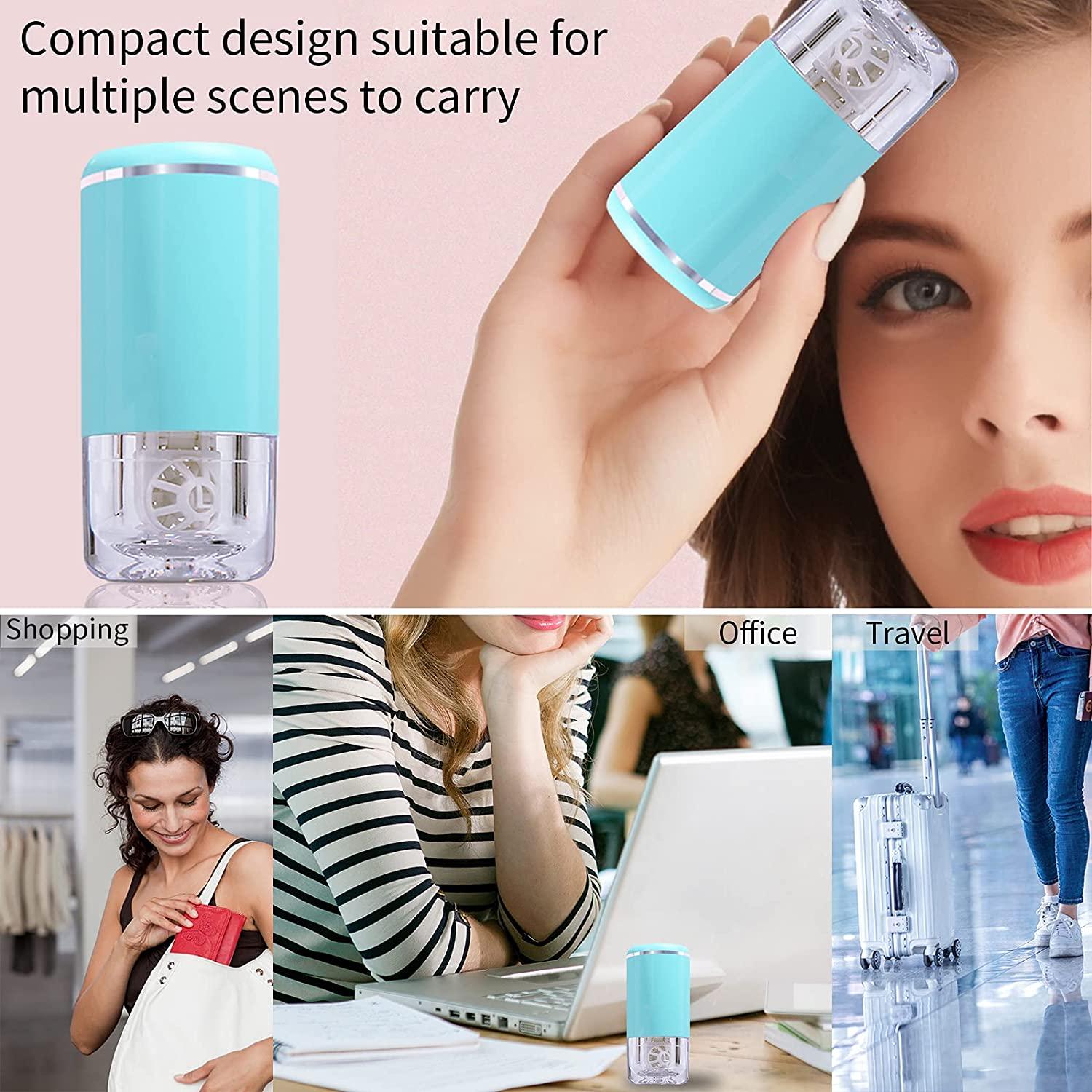 Aukvite Contact Lens Cleaner Portable Automatic Cleaning Machine for