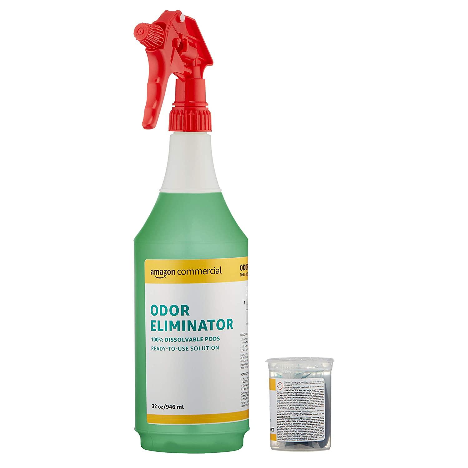 Dissolvable Odor Eliminator Kit with 6 Refill Pacs Kit