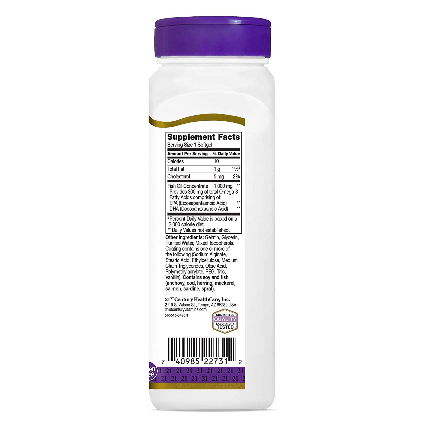 Century 21 2025 fish oil