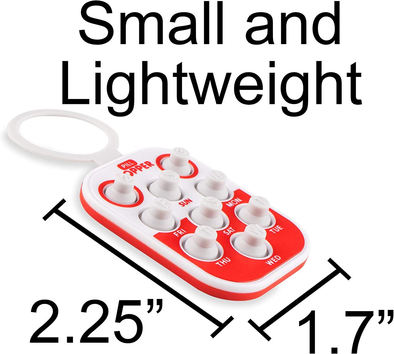 Pill Popper - Memory Aid Medication Dose Tracker (2 Pack) | Convenient ...