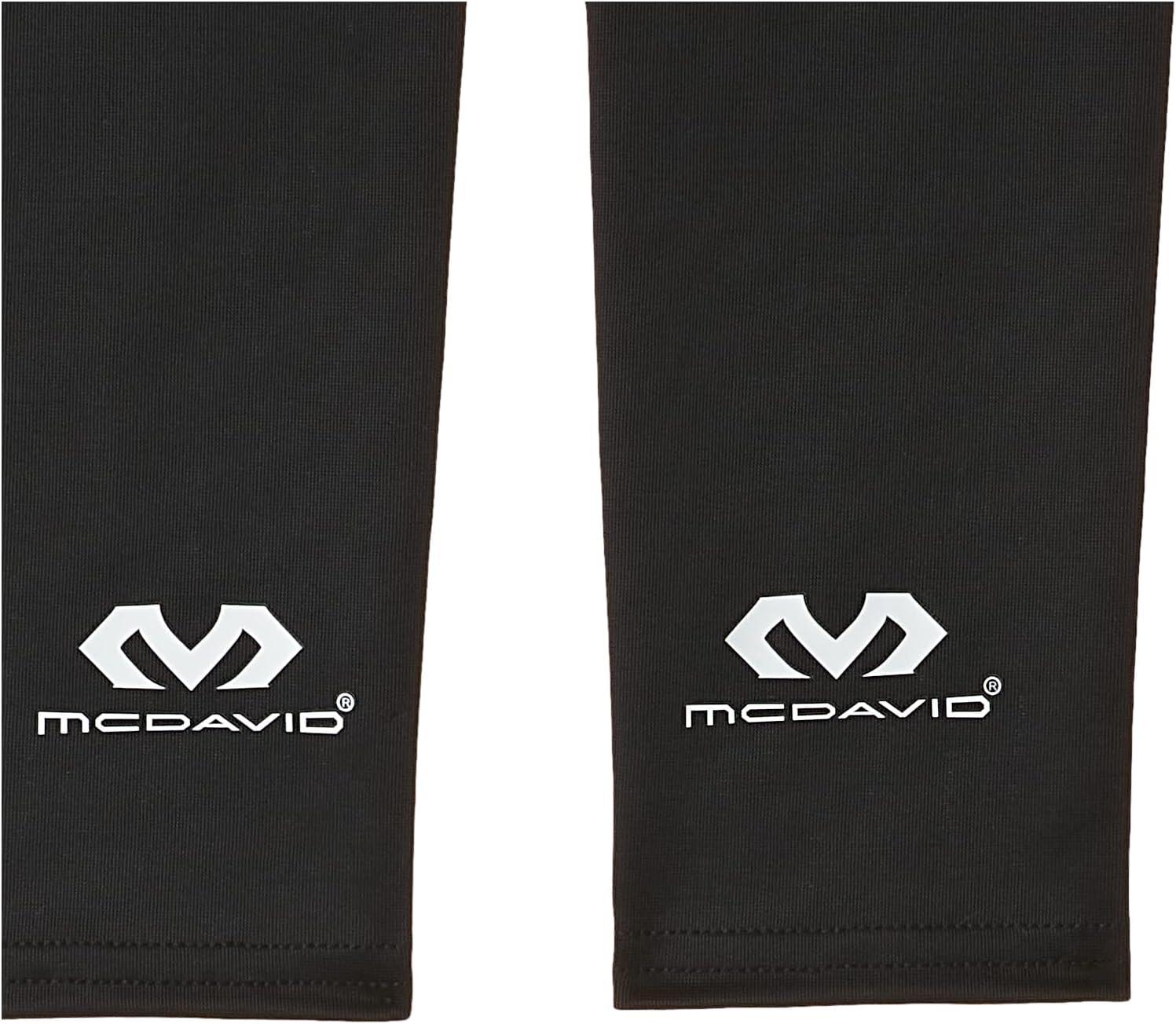 McDavid True Compression Calf Sleeve Large, Black Support and