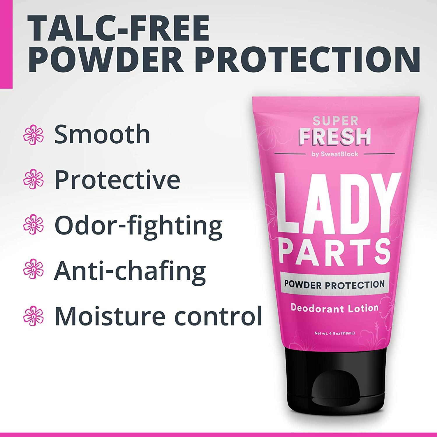 Lady Parts Feminine Hygiene Lotion For Breast, Private Parts, Crotch & Inner Thigh to Stop Odor