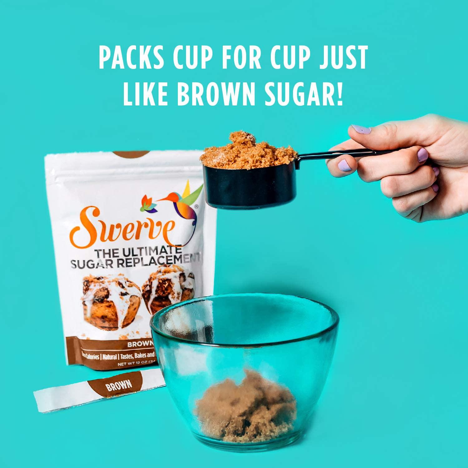 Swerve Ultimate Brown Sugar Substitute Zero Calorie, Keto Friendly
