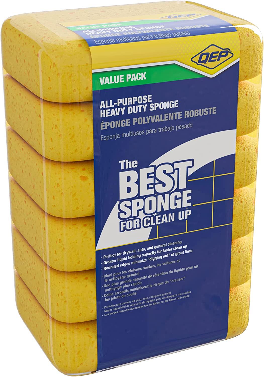 QEP Extra Large Grouting, Cleaning and Washing Sponge (3-Pack) – Denali  Building Supply