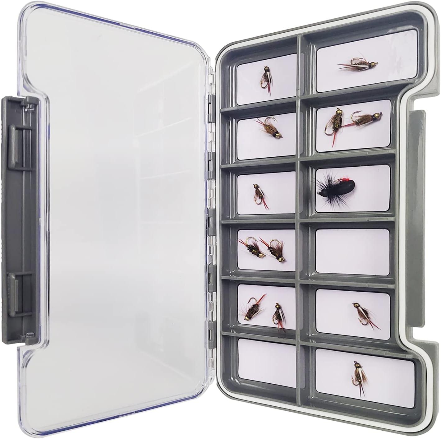 Waterproof Fly Fishing Box Slim Fishing Storage Fishing Tackle