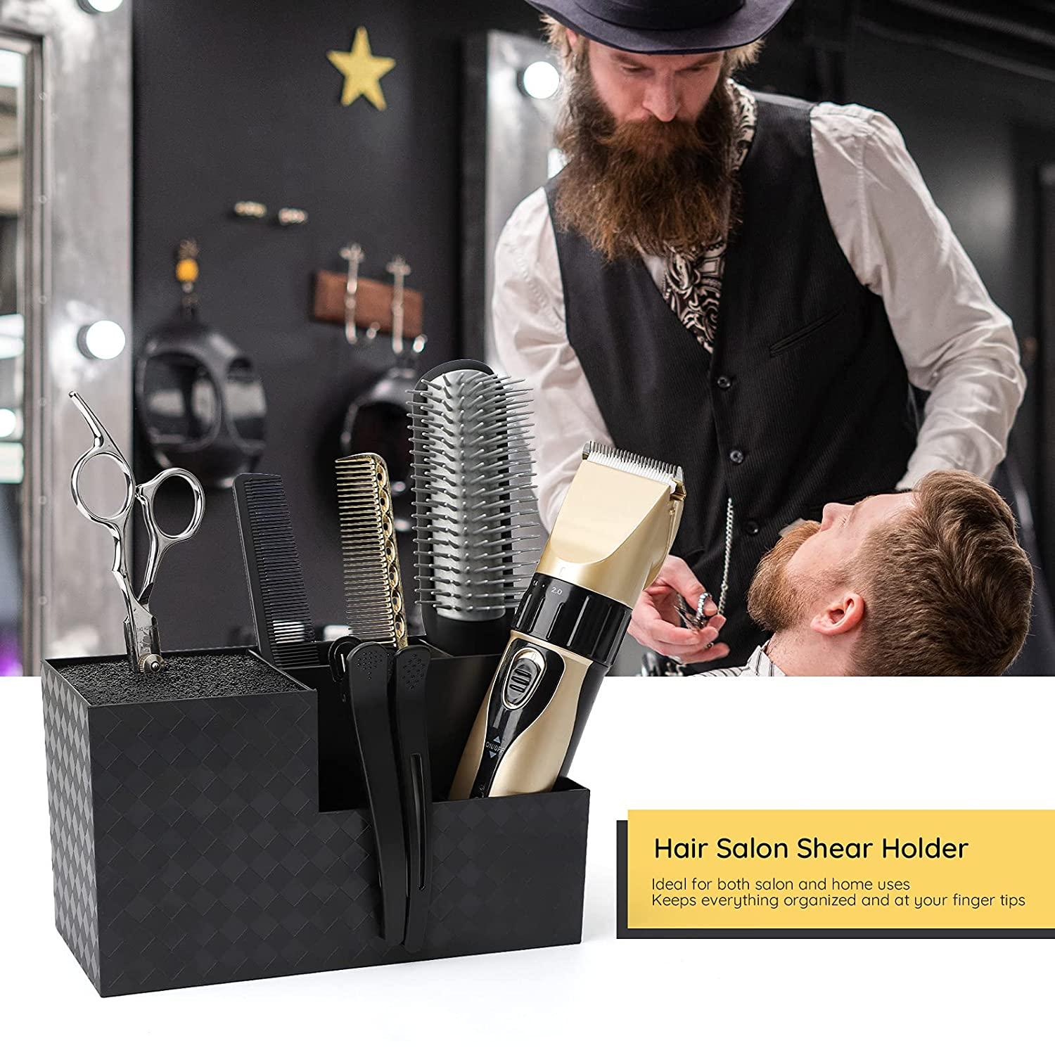 Hair stylist shop tool holder