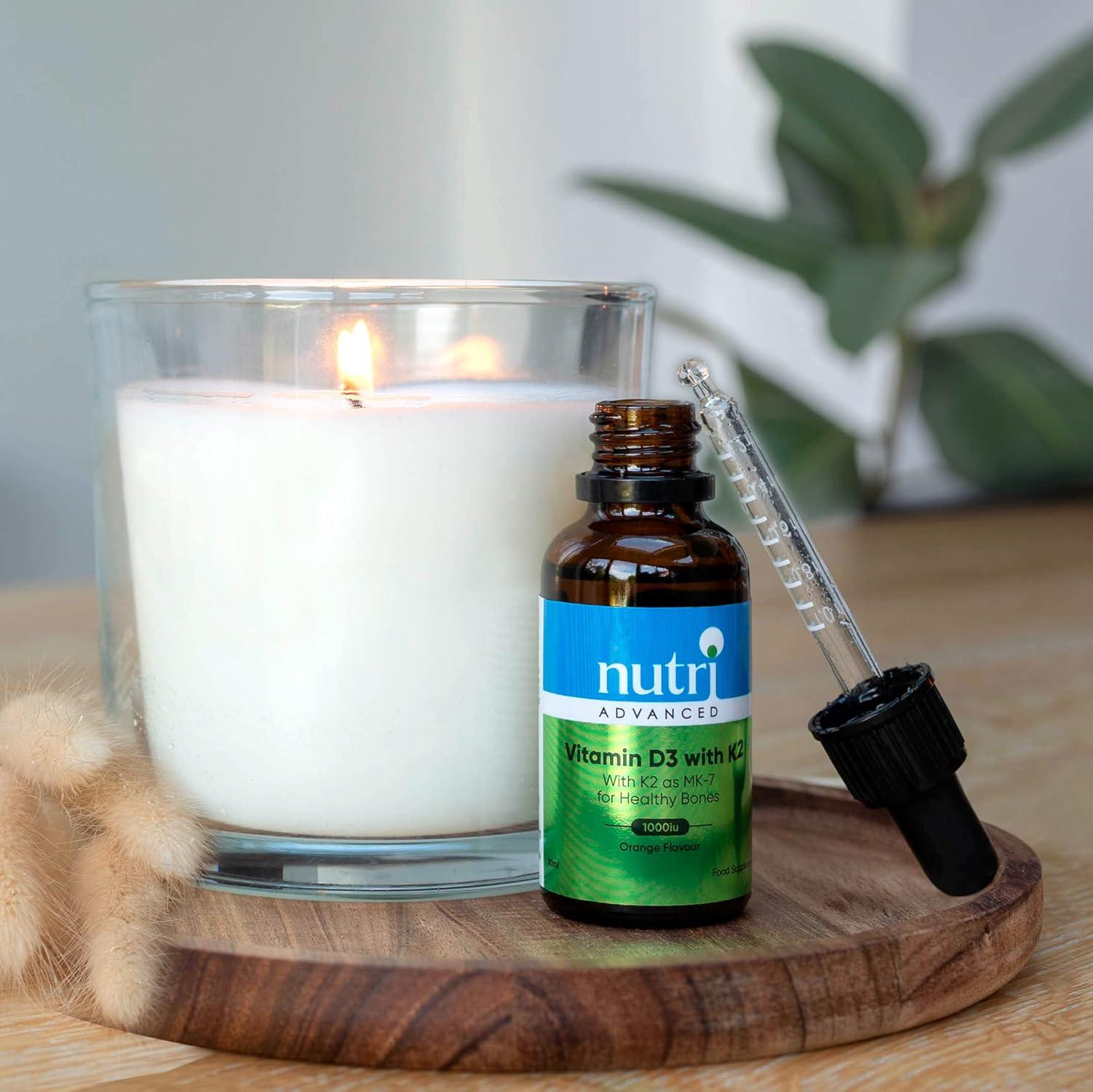 Nutri Advanced Vitamin D3 with K2 Liquid Drops Orange 30ml