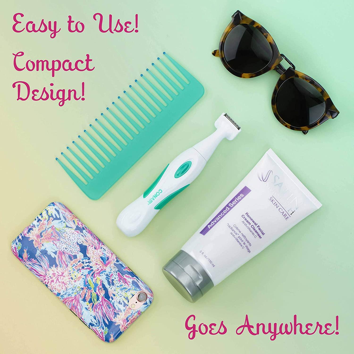 Conair Precision Cordless Bikini Trimmer & Shaver Smooth, Precise