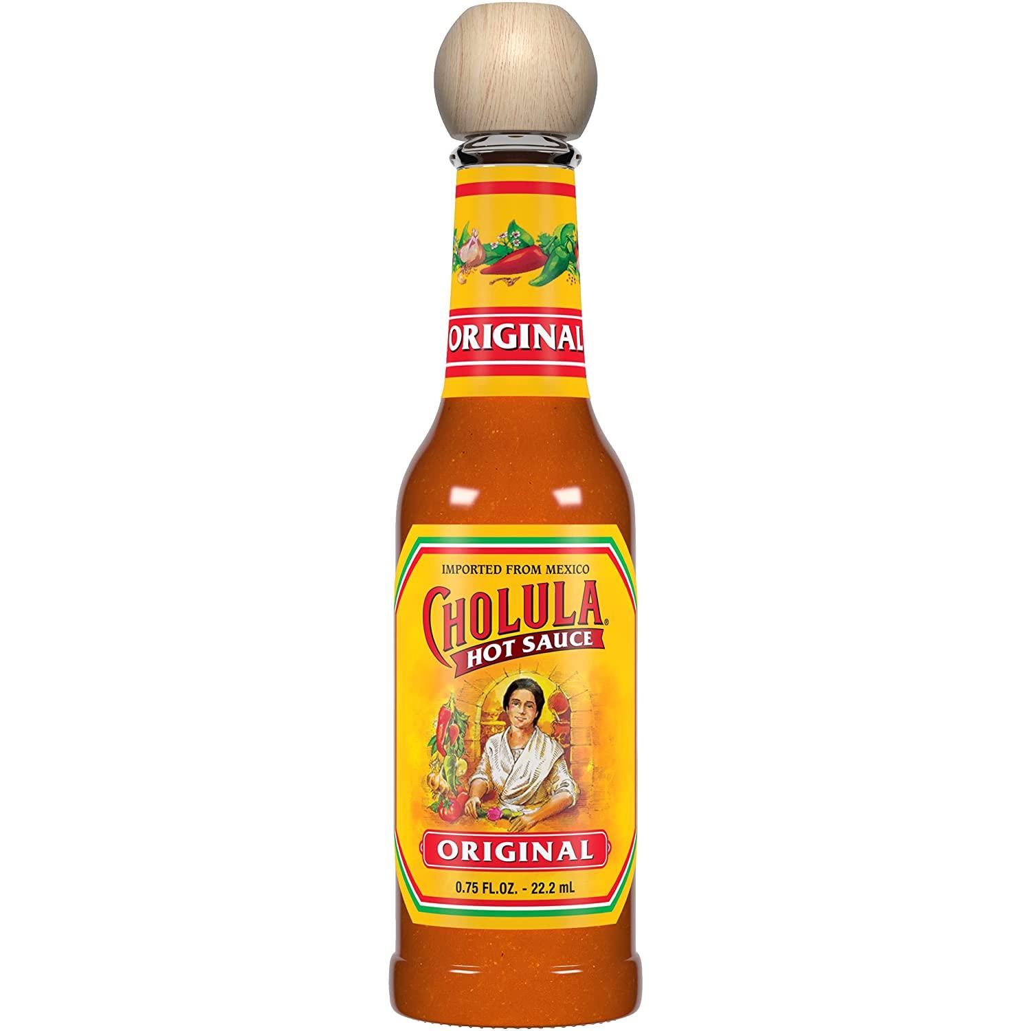 Cholula Original Hot Sauce 0.75 oz 48-Pack - Authentic Mexican Flavor ...