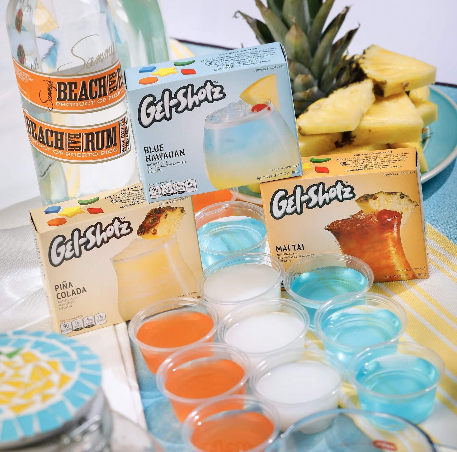 GelShotz Pina Colada Gelatin (3 Boxes)