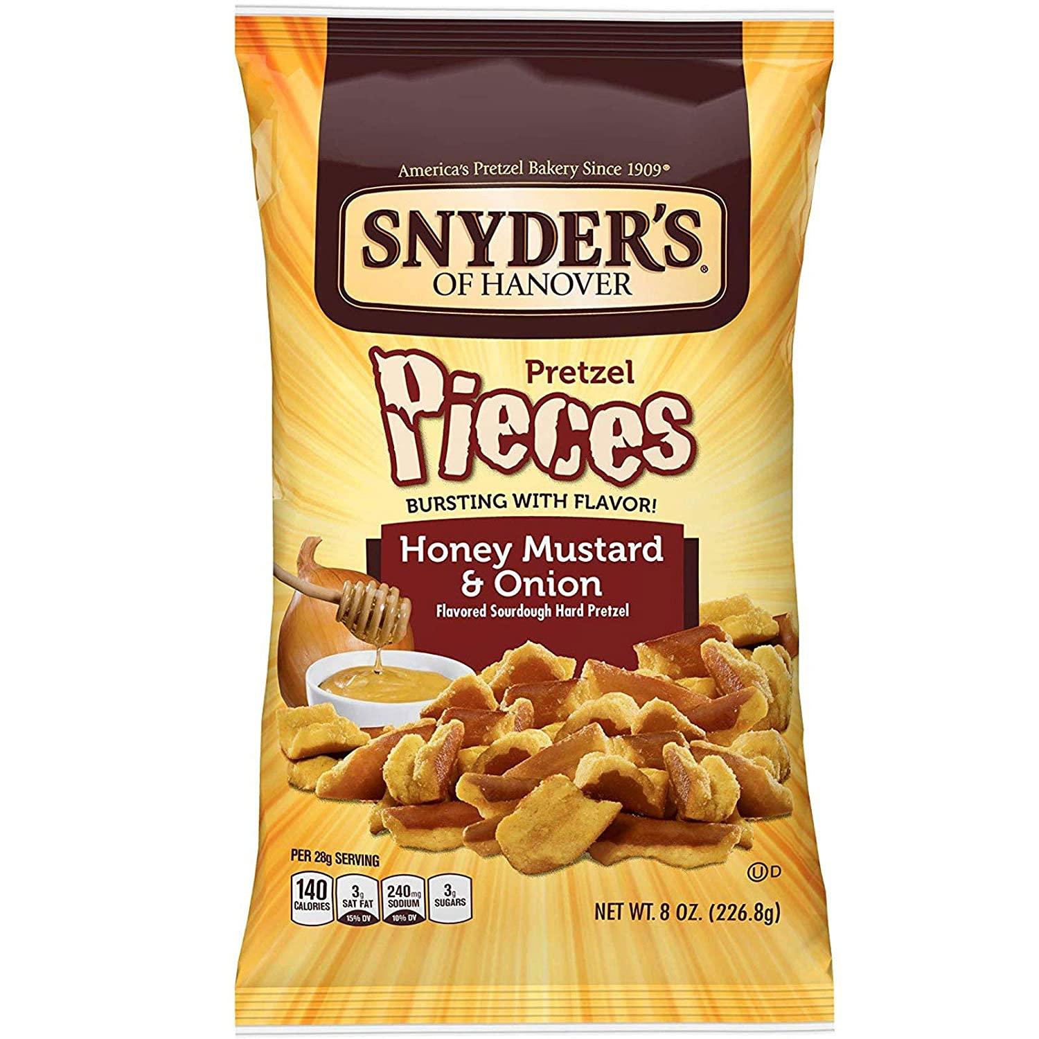 S-L Snacks National Snyder's of Hanover Pretzel Pieces, Honey Mustard ...