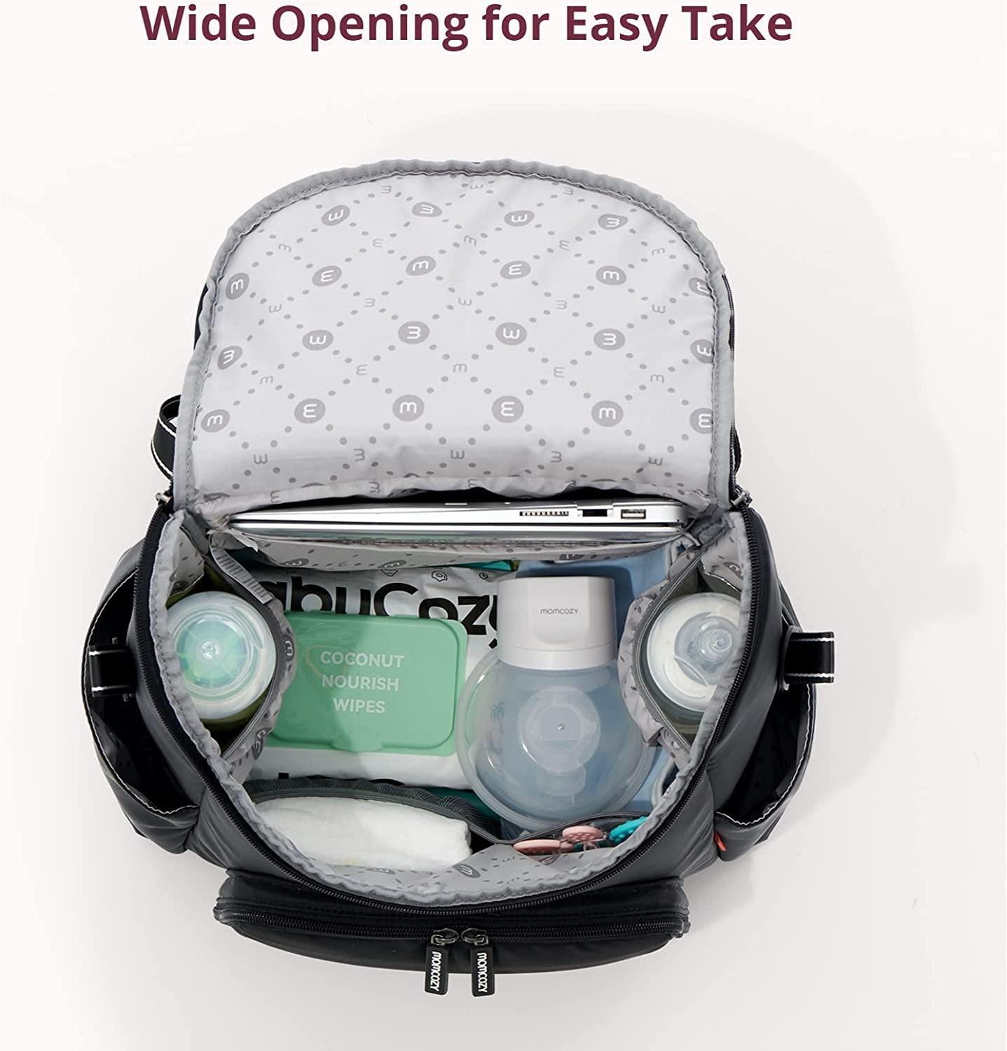 Large Capacity Momcozy Diaper Bag For Mom And Baby Care With Stroller  Organizer And Carriage T221026 From Babiq03, $40.96