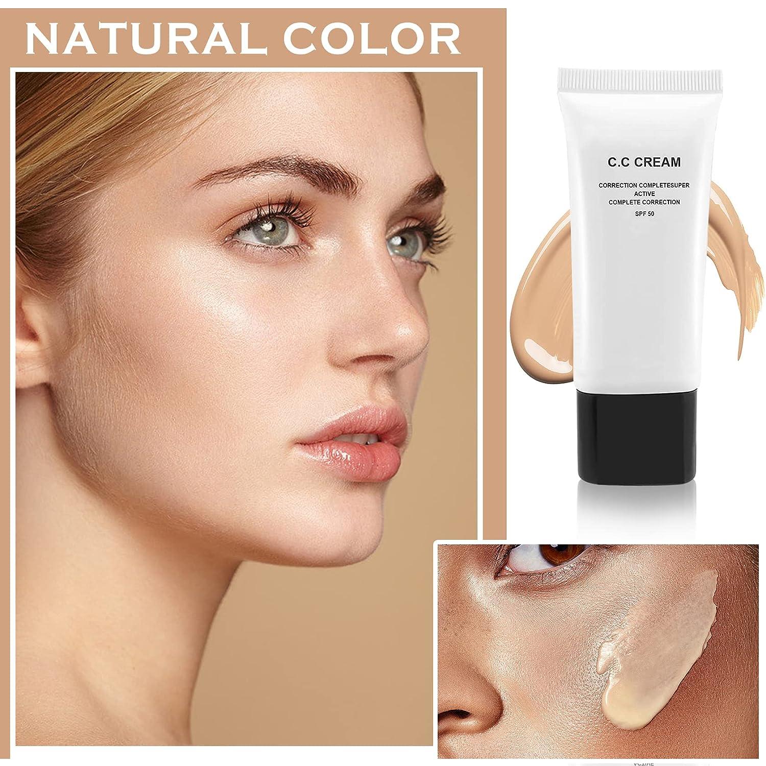NVLEPTAP 2PCS Skin Tone Adjusting CC Cream SPF 43 CC Cream Self