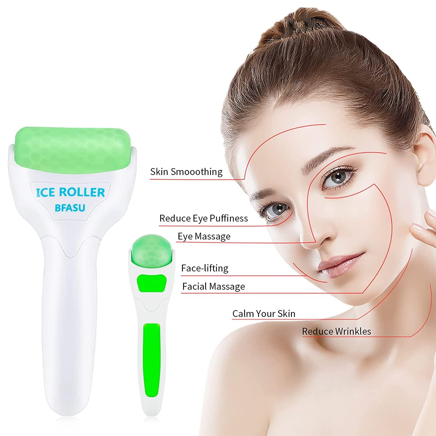 Face rolling. Ice roller for face. face roller. роллер facefit.