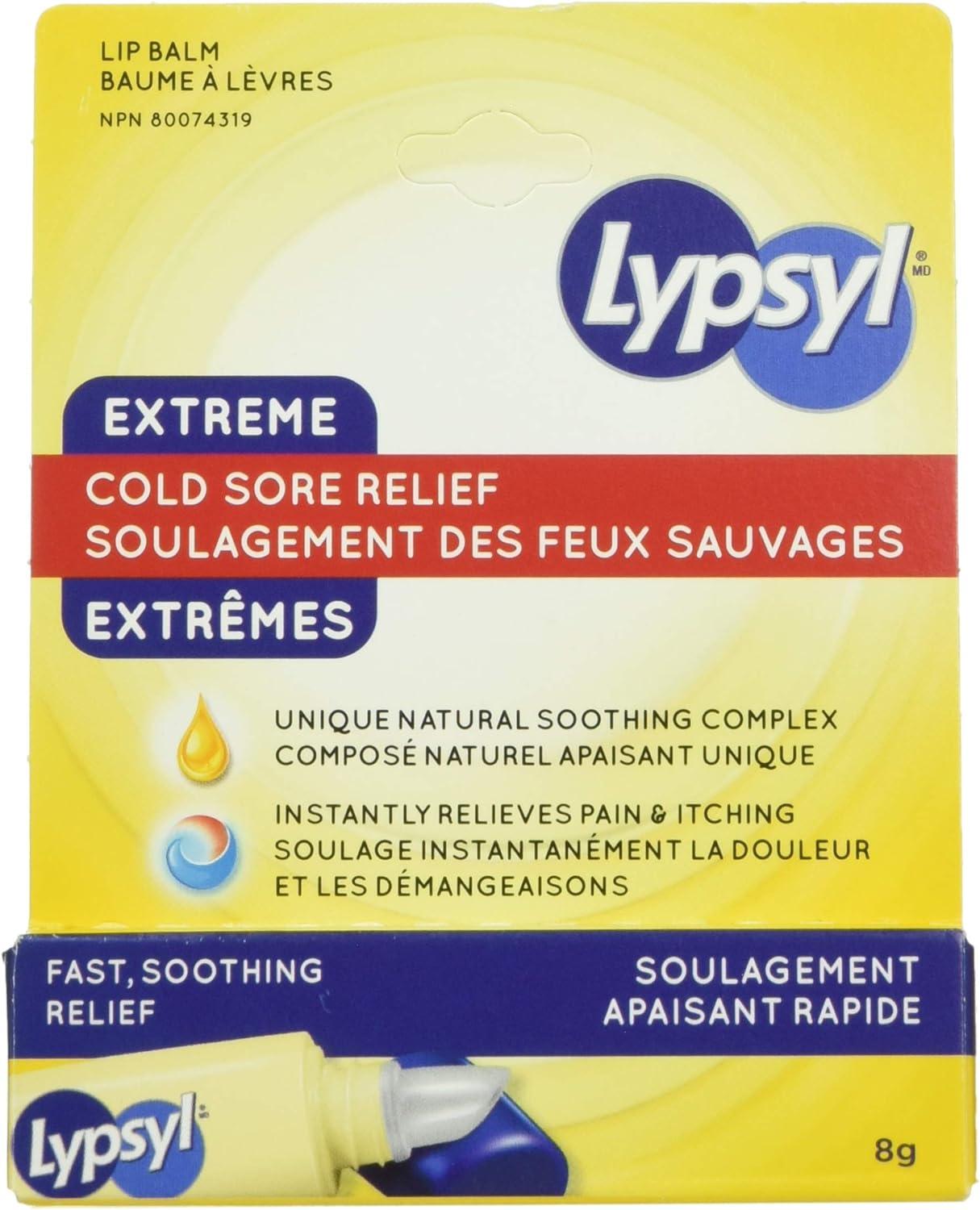 Lypsyl Extreme Cold Sore Relief - Fast Soothing Relief for Cold Sores