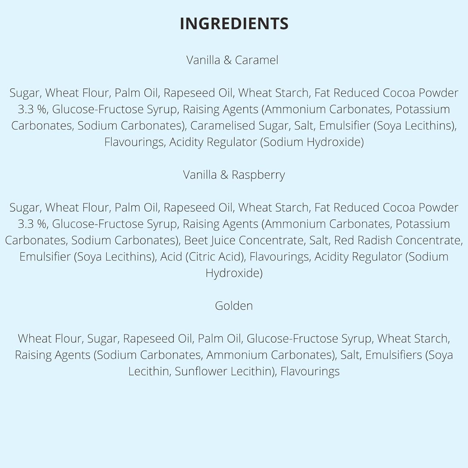 Oreo Twists Vanilla & Caramel Flavour Oreo Twists Vanilla & Raspberry ...