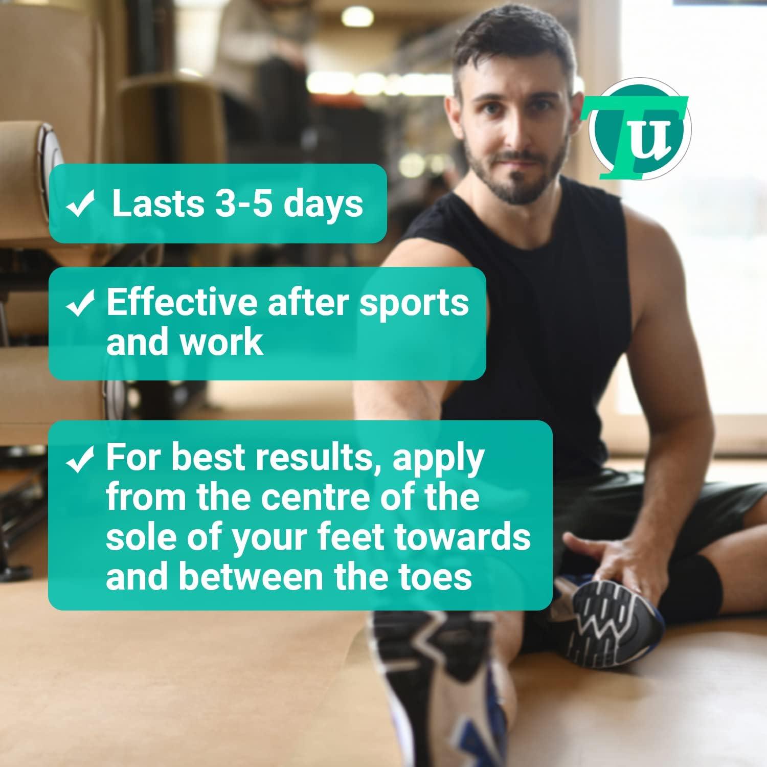 Trust Foot Deodorant LongLasting Odour Prevention Effective for 3