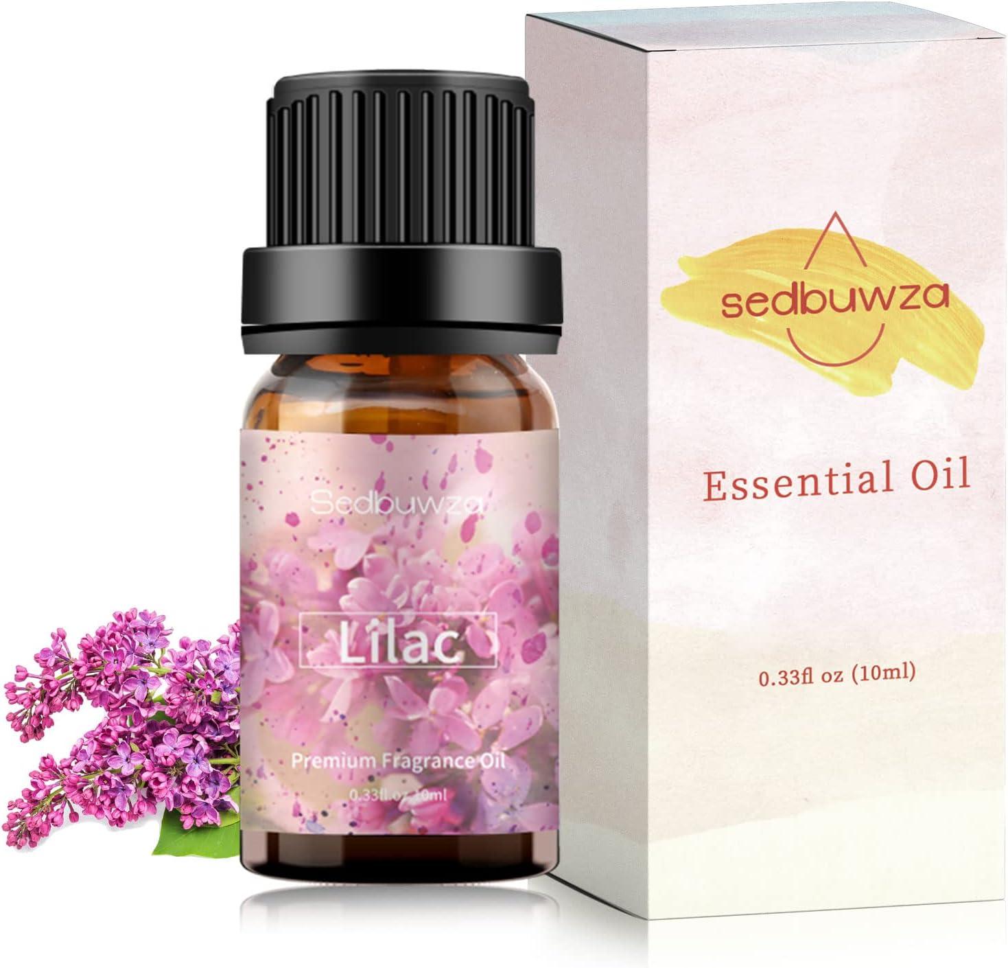 Premium Photo  Lilac essential oil in a small bottle