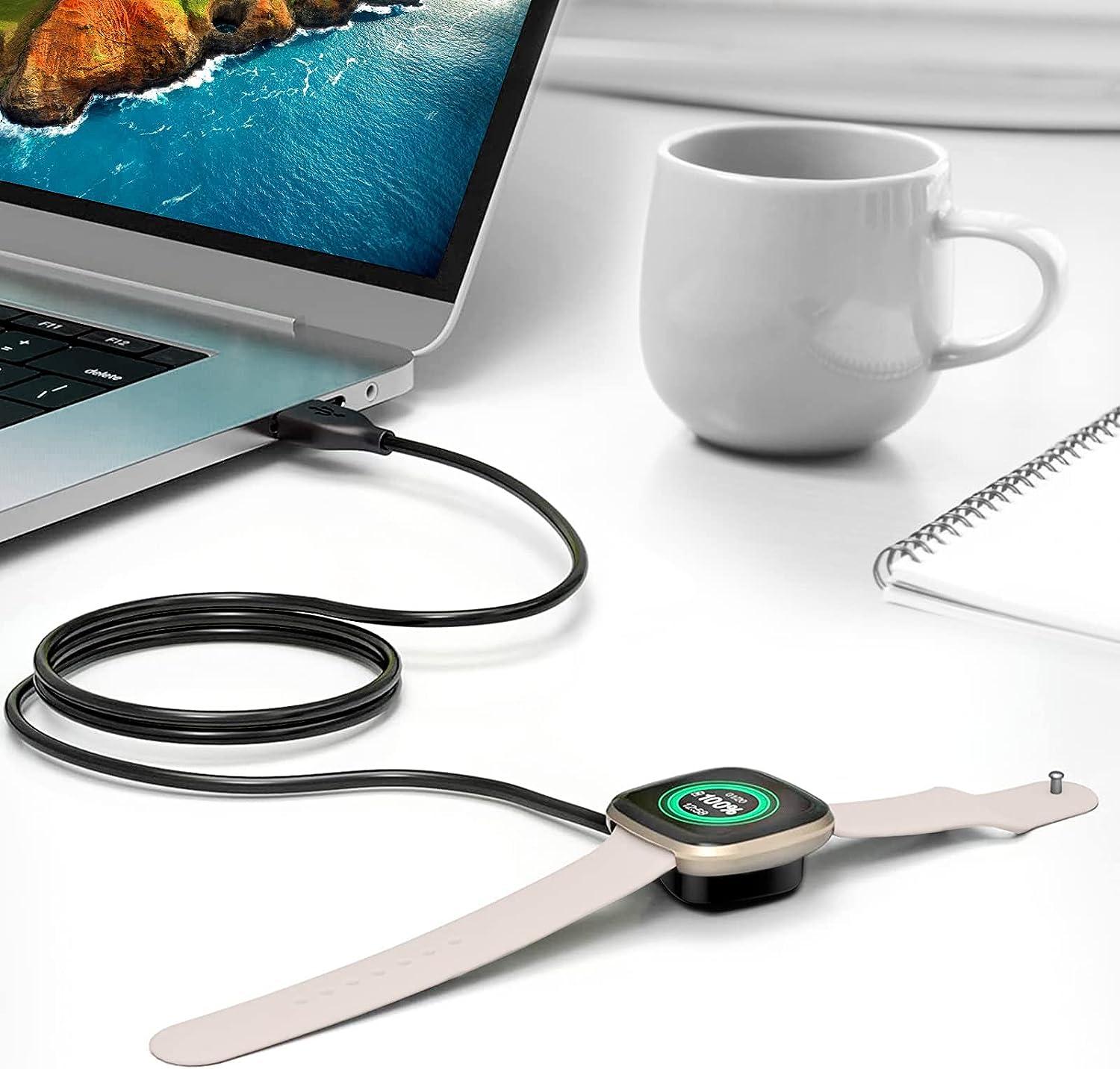 Cavo Di Ricarica Per Fitbit Sense 2, Versa 3, Versa 4 – Portatile E Lunga Durata