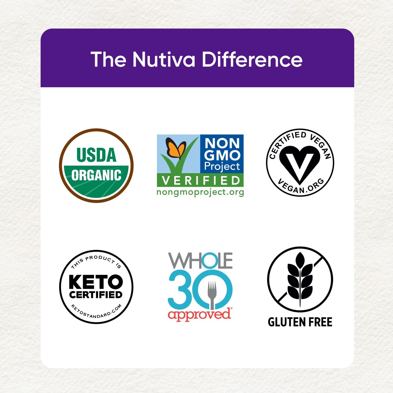 Nutiva Organic Vegan PlantBased Ghee, 29 Oz PET, USDA Organic, NonGMO