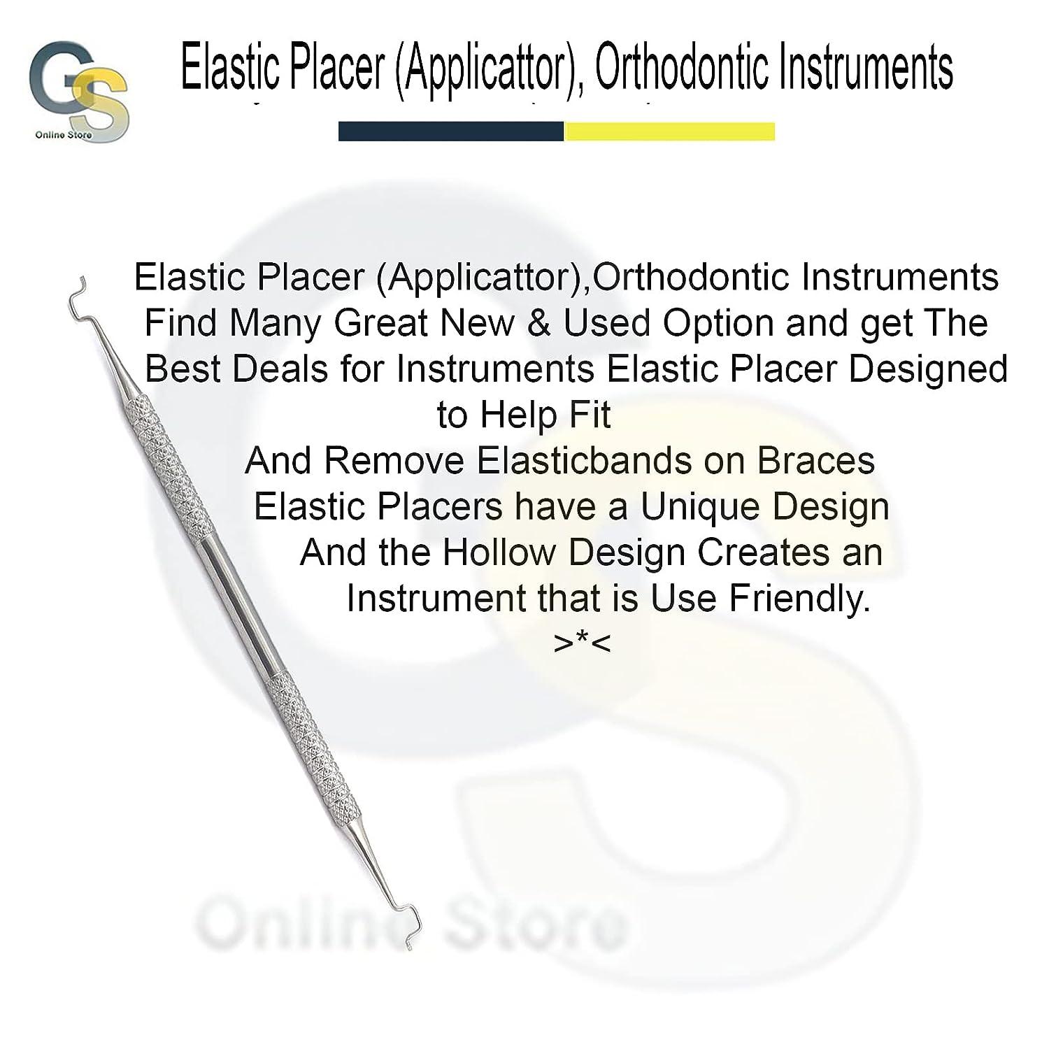 Elastic Placer (APPLICATOR) Orthodontic Instruments by G.S ONLINE STORE