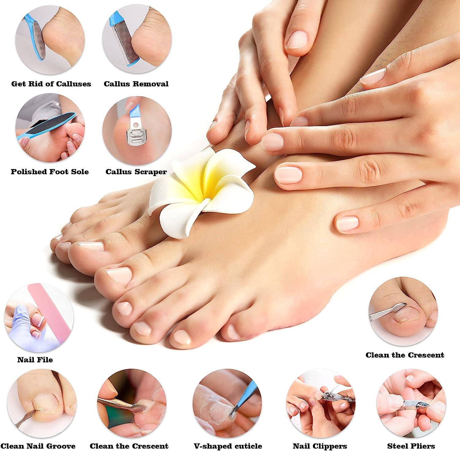 Up To 73% Off on 8PCS Pedicure Kit Rasp Foot F