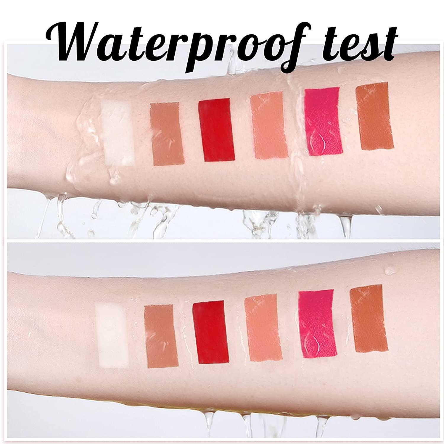 PARAMISS Lip Gloss Pigment Powder Natural Lip Dye 5 Colors x 10G