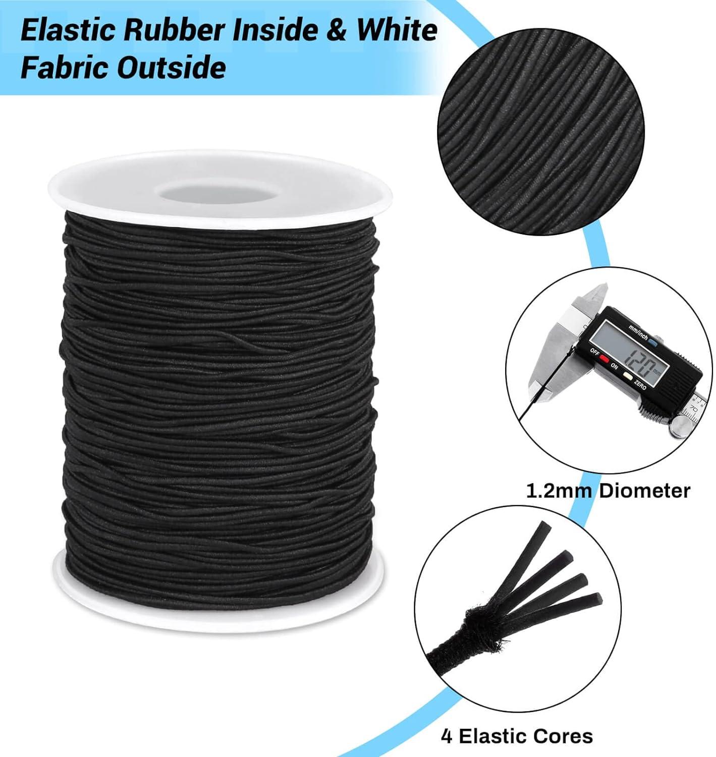 Elastic String Cord Selizo 2 Pack Stretchy String for Bracelets