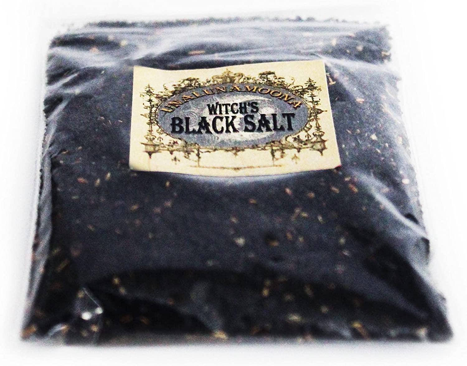  Black Salt for Protection Rituals, Wiccan Supplies, Sal Negra  para Rituales de Brujeria (2 oz Bag) - Witches & Wiccan Witchcraft Supplies  : Grocery & Gourmet Food