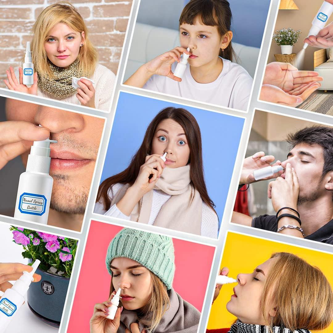 Nasal Spray Bottle Quality Refillable Empty Nose Spray Bottles with