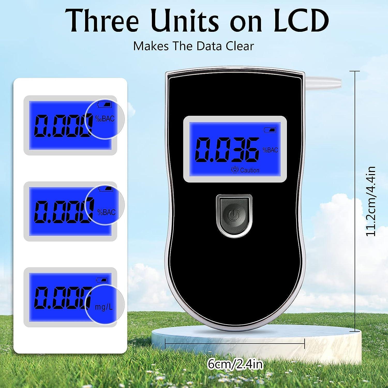 Alcohol Breathalyzer,HighAccuracy Alcohol Breath Tester, Professional