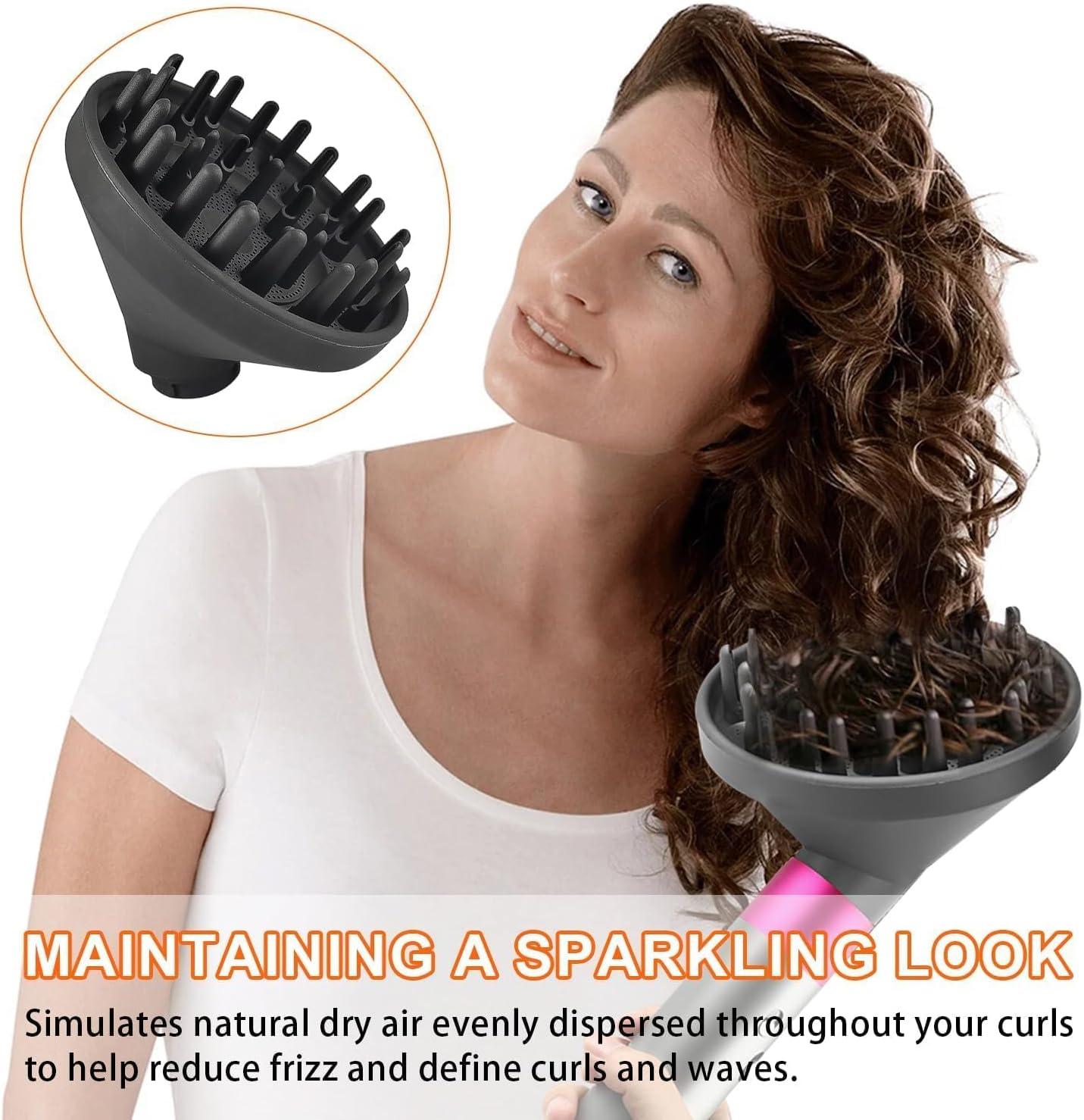 Dry Hair Dyson Airwrap Curly Frizzy Hair We Tried The Dyson