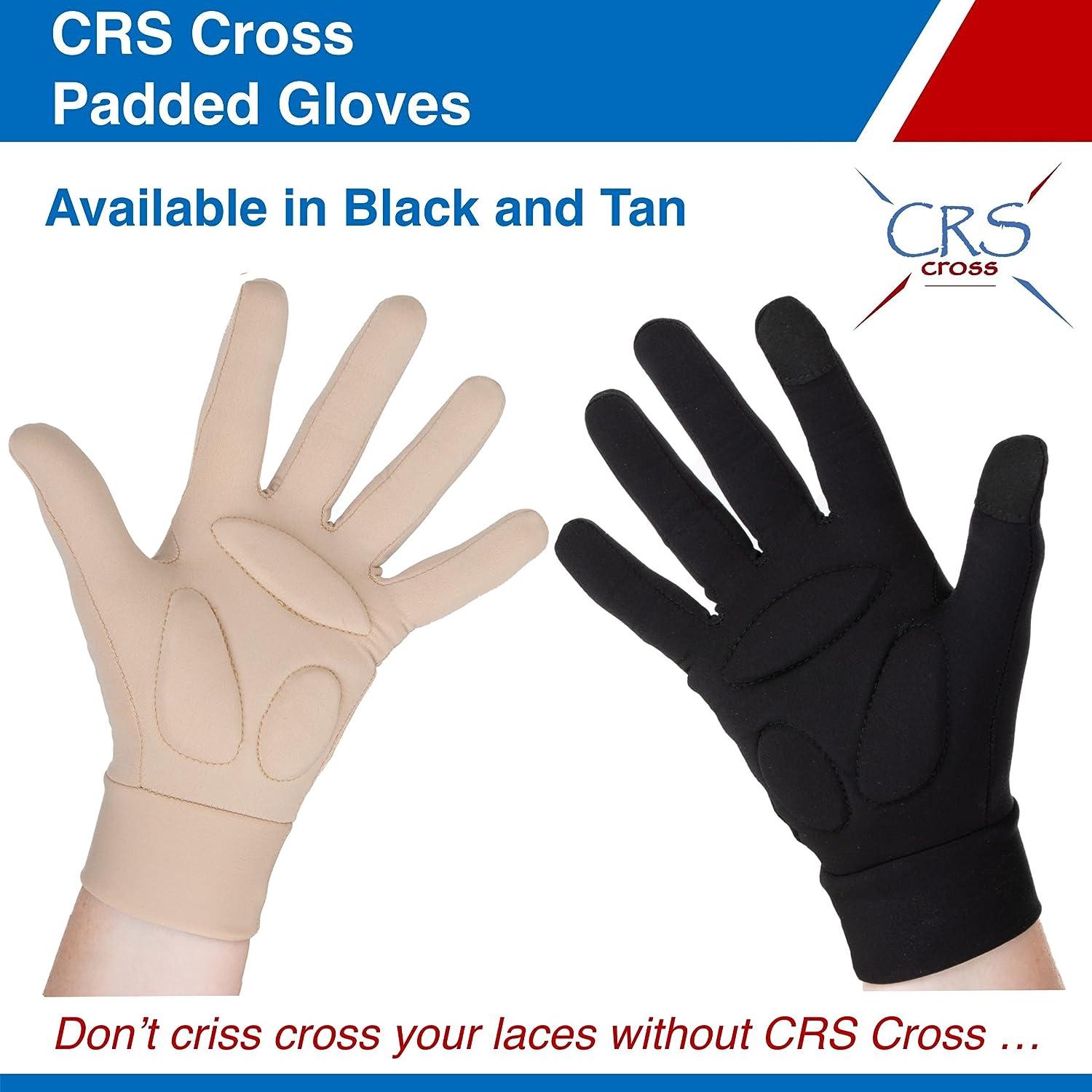 CRS Cross Padded Skating Gloves Warm Padded Protection for Ice