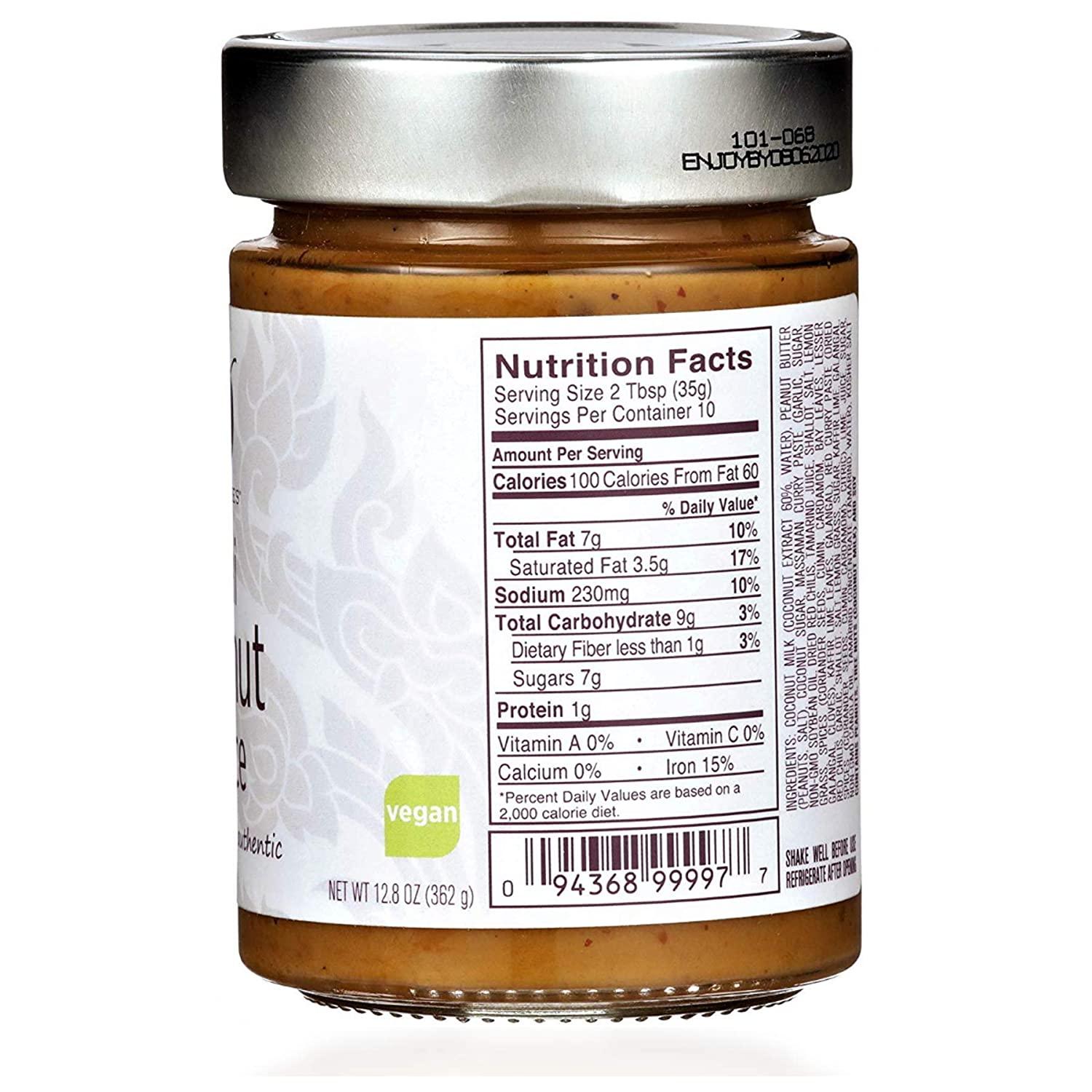 Watcharee's Pad Thai Sauce - 13.3oz Vegan & Non-GMO Authentic Thai Sauce Jar