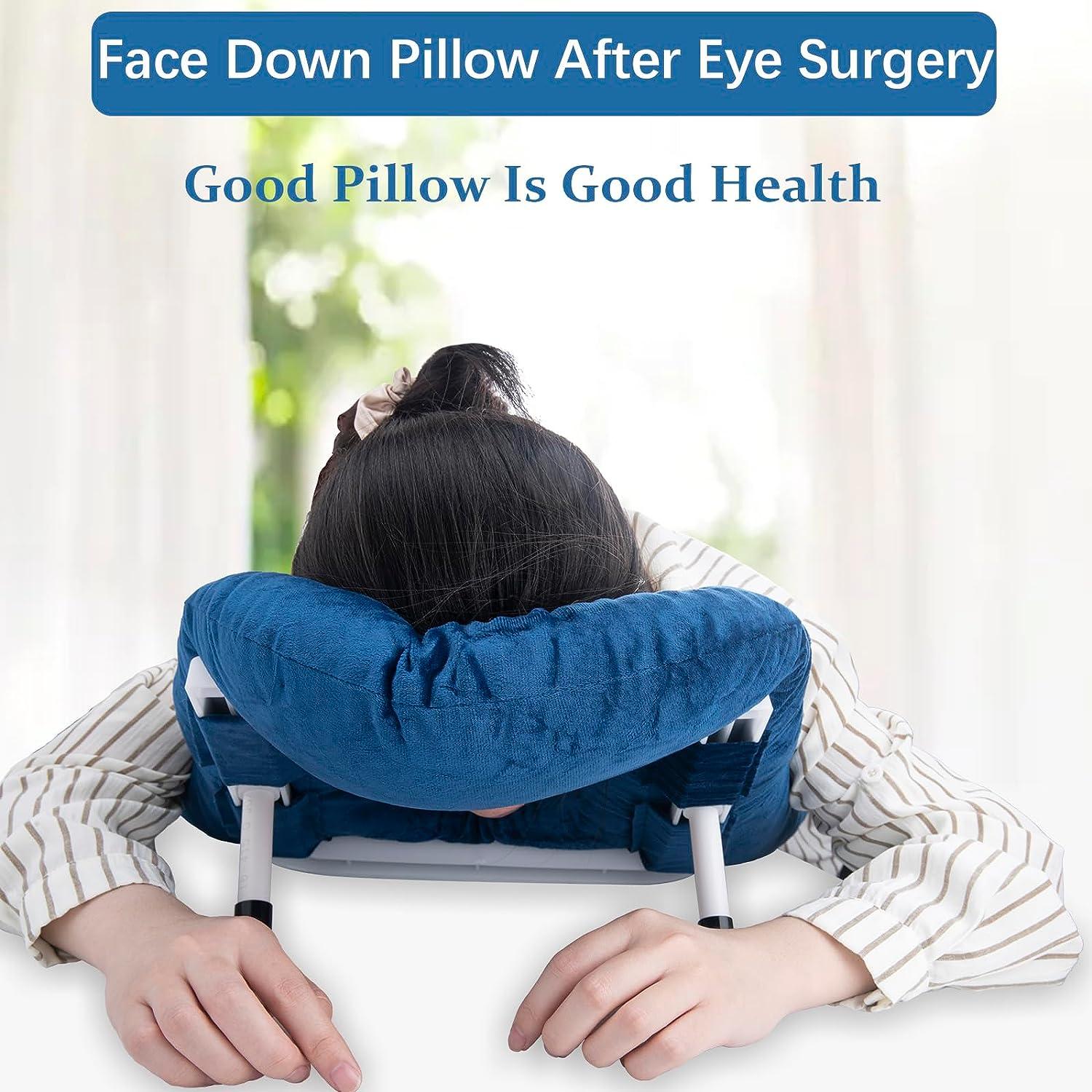 Face Down Pillow After Eye Surgery Inflatable Retina Lying Pillow