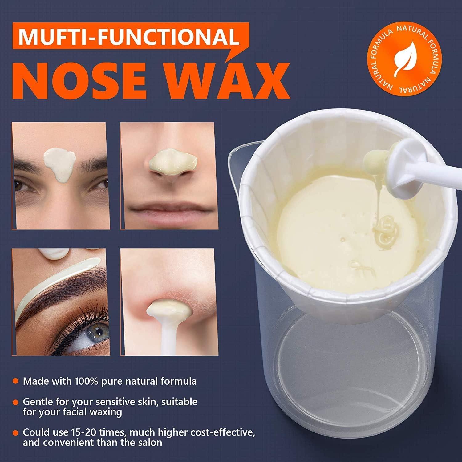 Lifestance Nose Wax Kit Nose Waxing Kit for Men with 80g Nose Wax