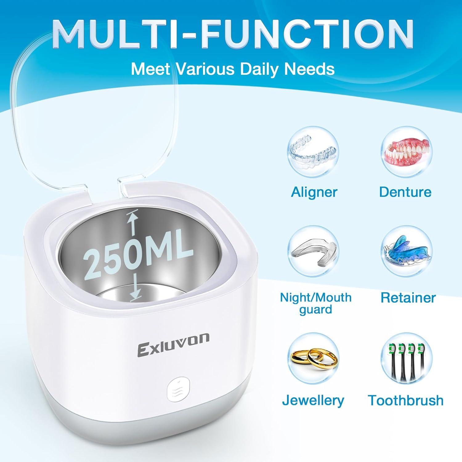 Exluvon Ultrasonic Retainer Cleaner - Thumbnail 3