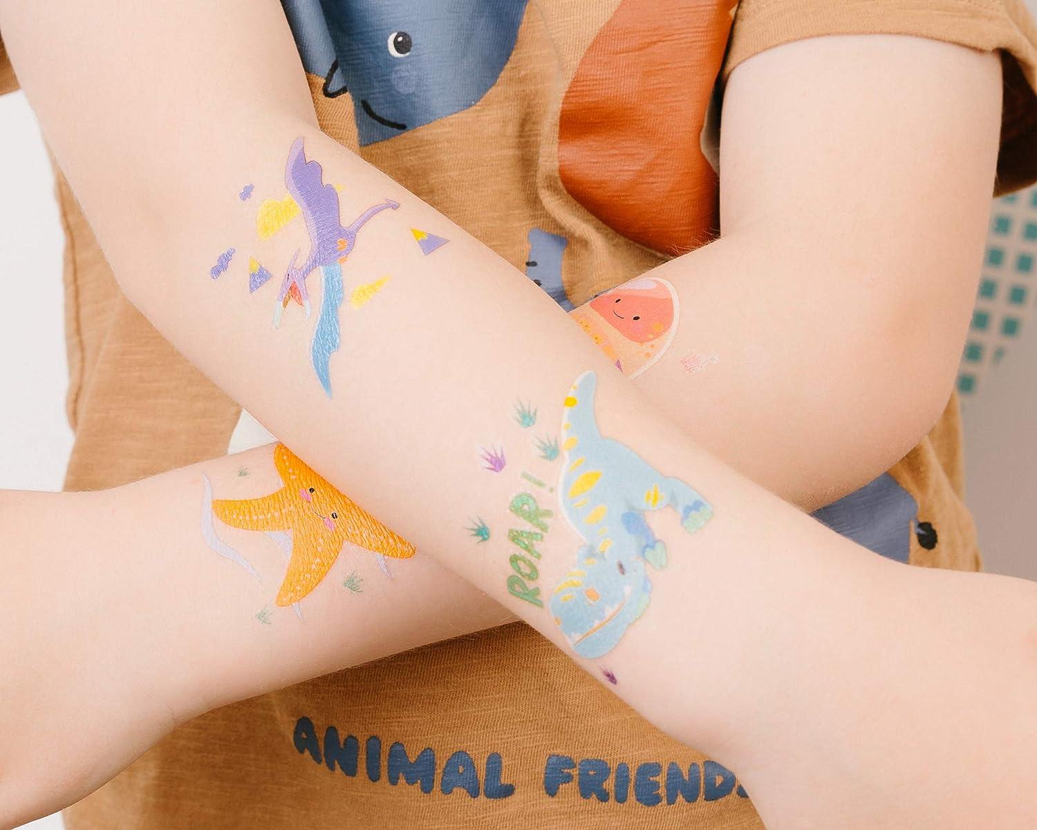 Animals Temporary Tattoo Set for Kids