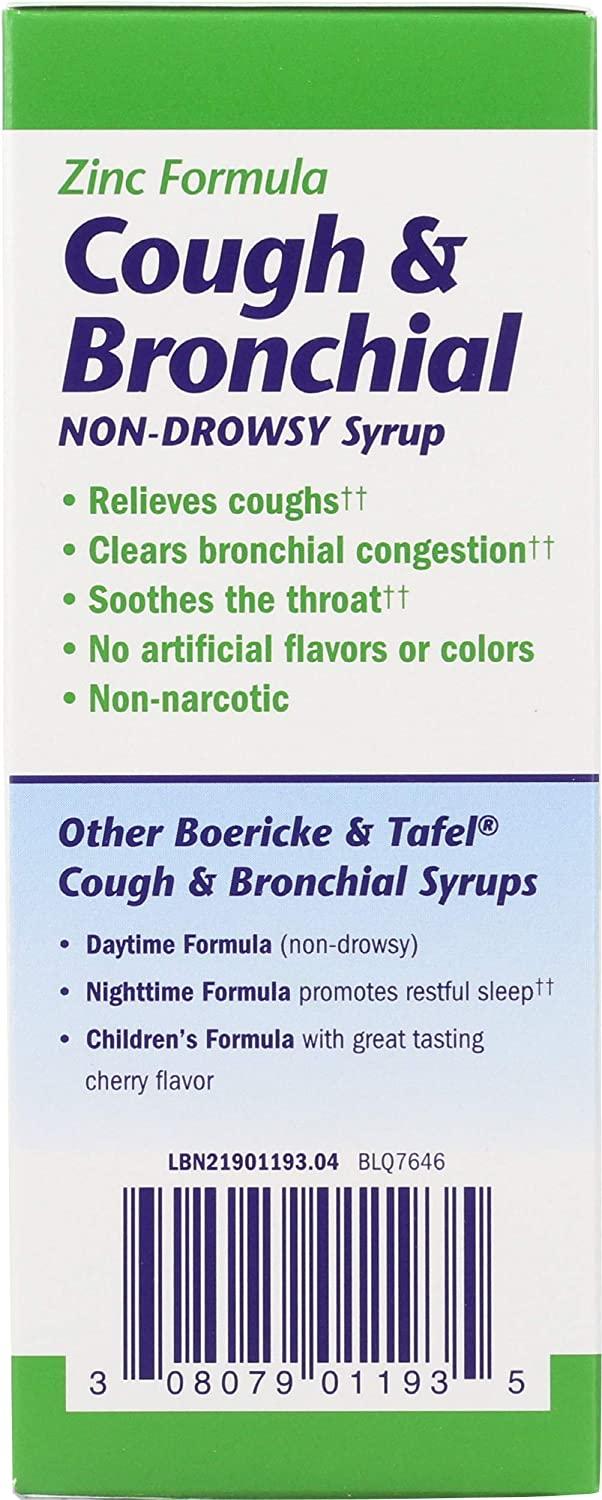 B&T Cough & Bronchial Syrup Zinc Formula, 4 fl. oz.
