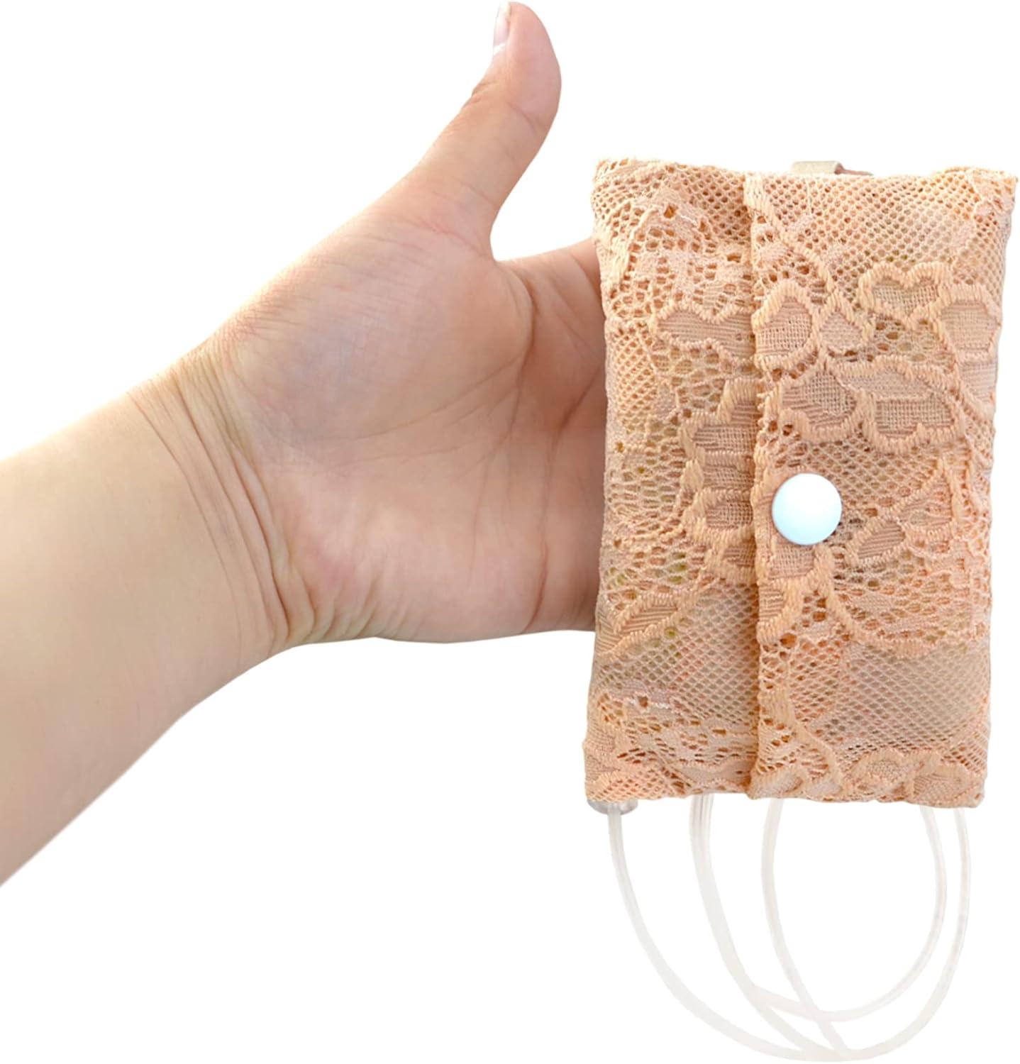 2 Pack Bra Pocket for Insulin Pump Hidden Undercover Insulin Pump Bra