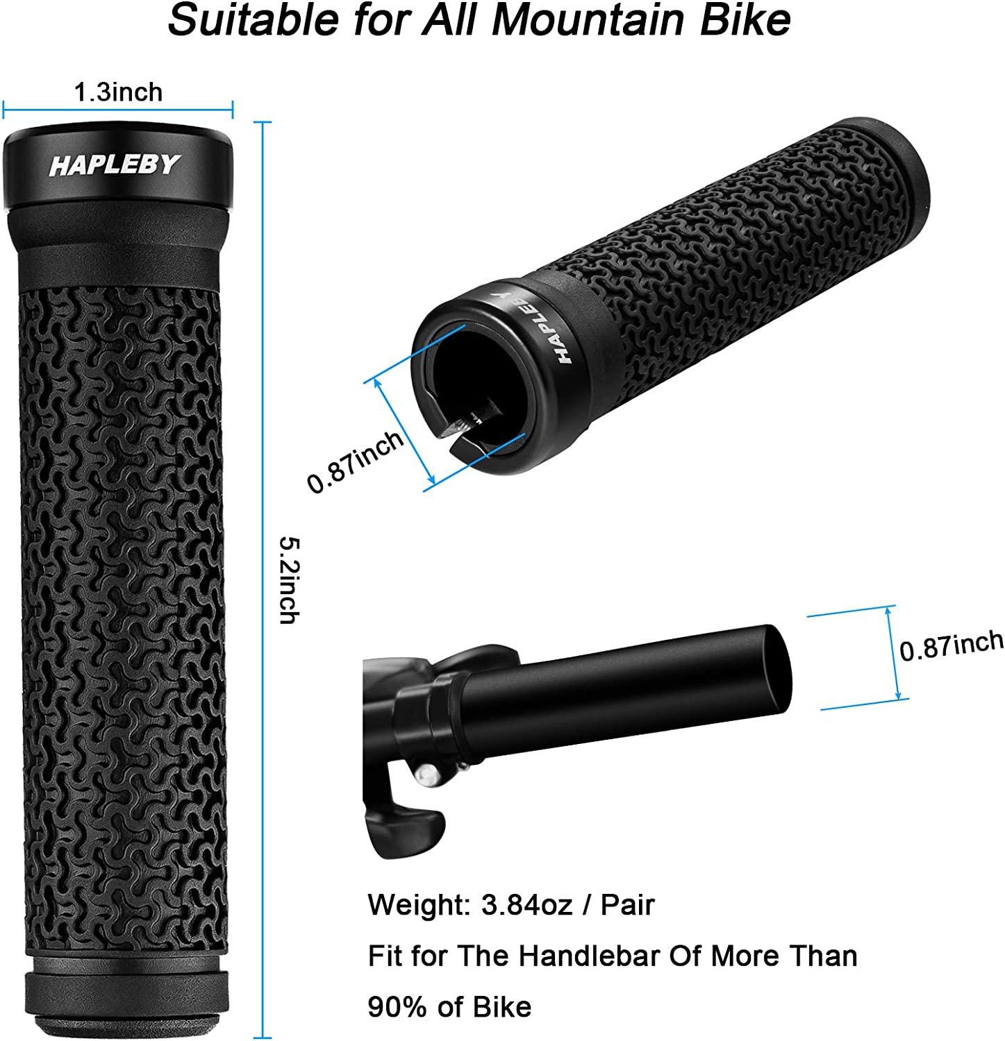 Locking grips top mountain bike