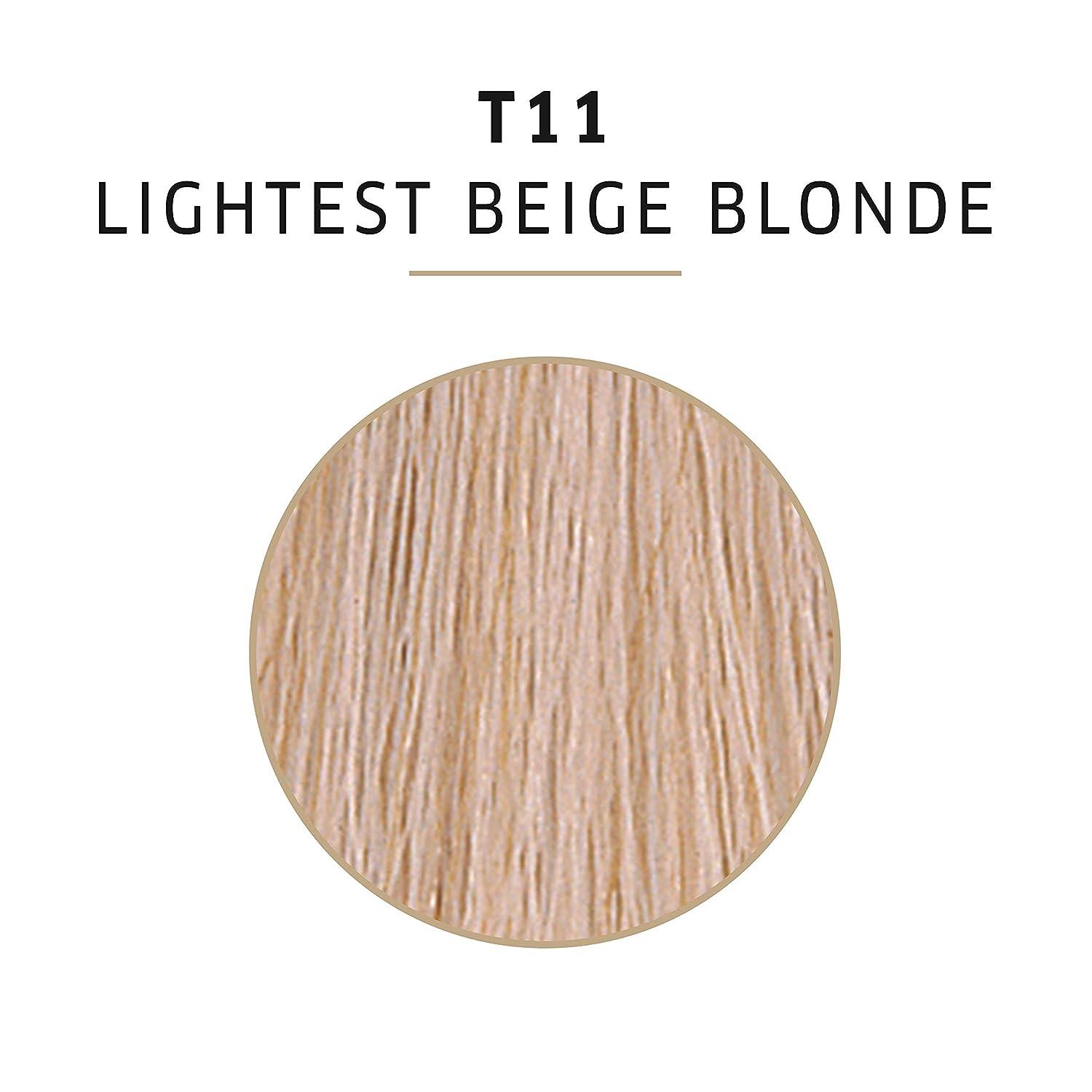 Wella Color Charm Liquid Toner #T11 Lightest Beige Blonde, 1.4 Oz 