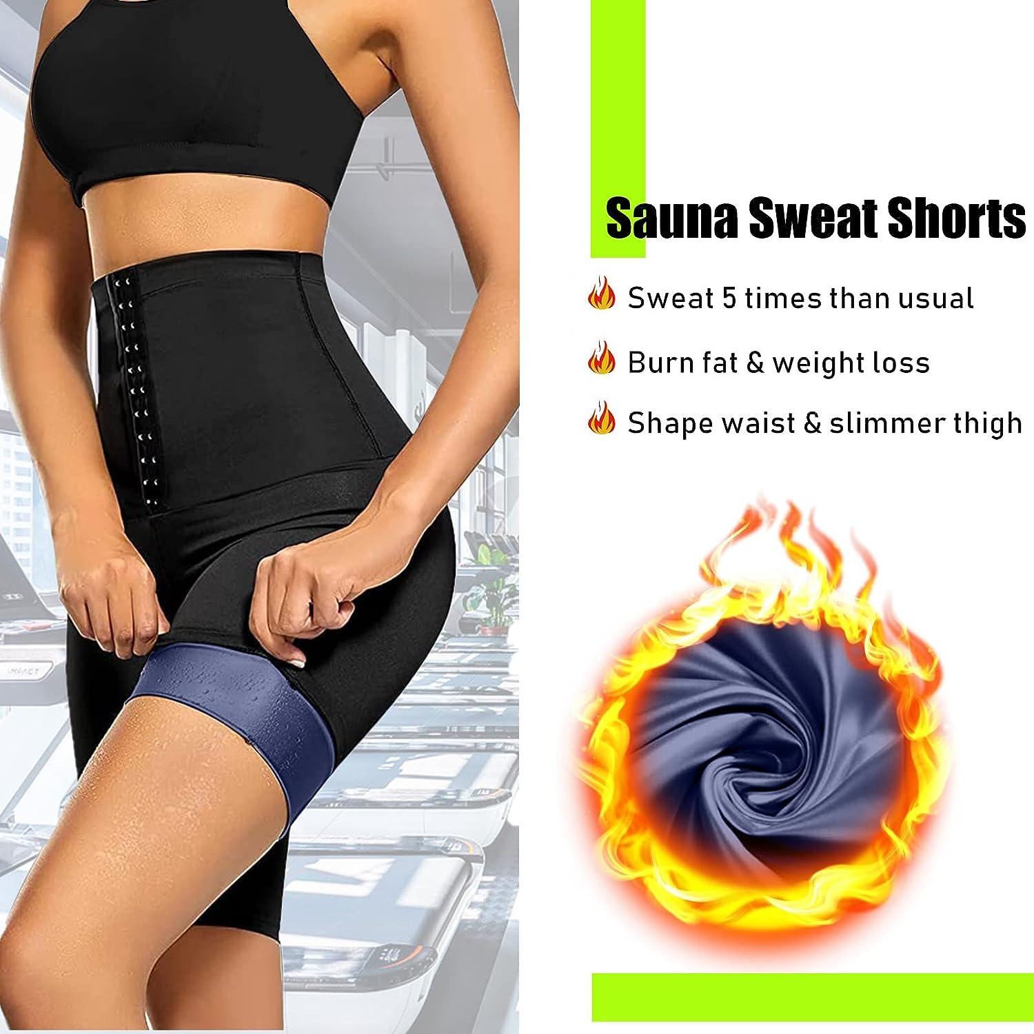 Women Workout Underwear Hot Thermo Slim Shorts Body Shaper Athletic Pants  Gym