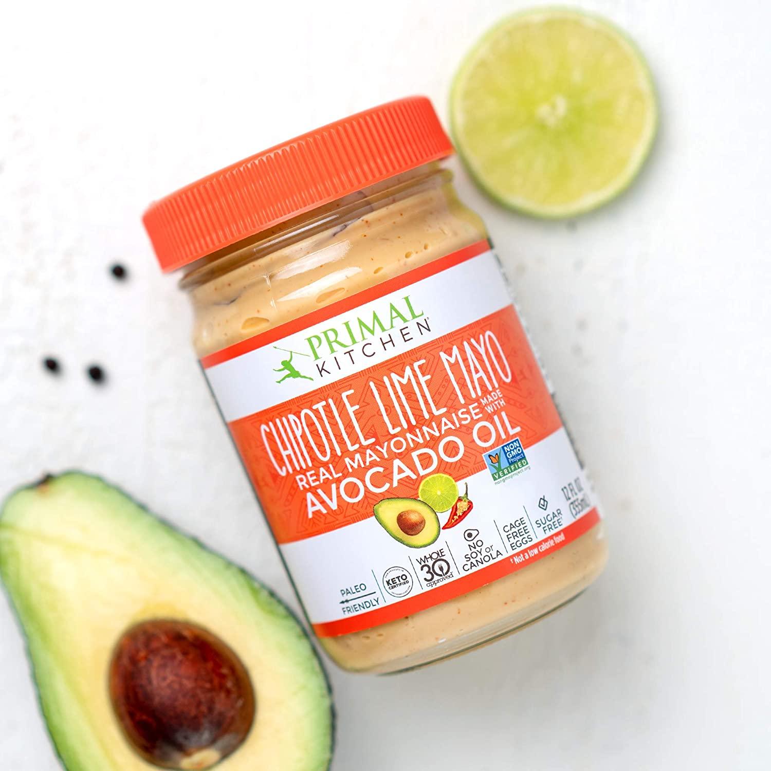 Primal Kitchen Mayo made with Avocado Oil, Whole30 Approved, Certified  Paleo, and Keto Certified, 12 Ounces.