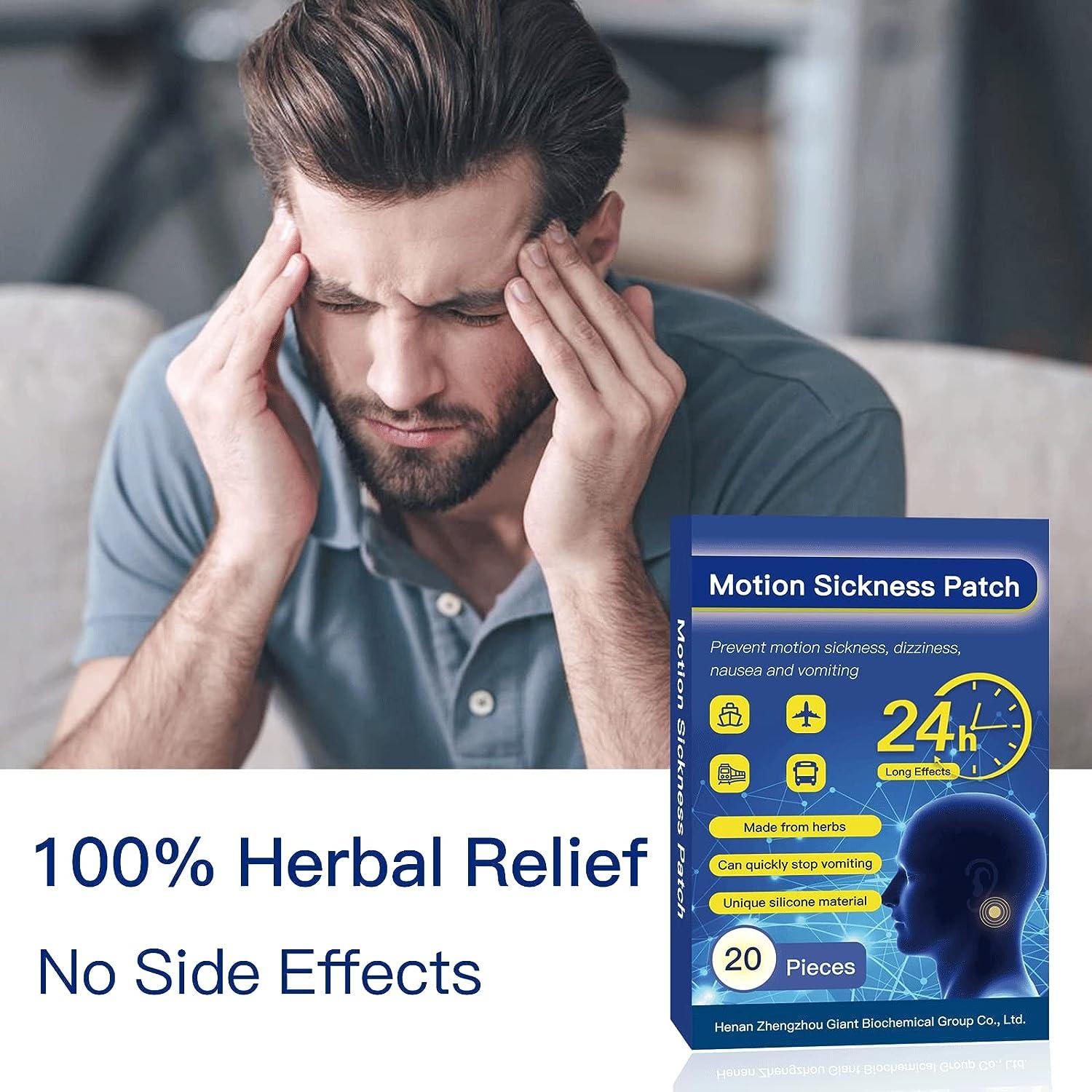 Motion Sickness Patches Nausea Patches for Behind The Ear Anti Nausea